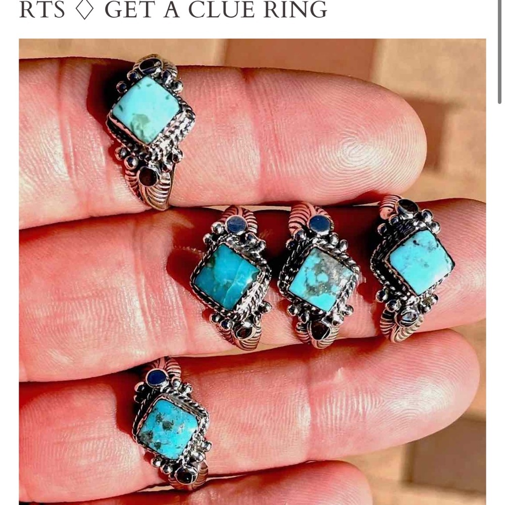 Turquoise Tuesday ring, size 6